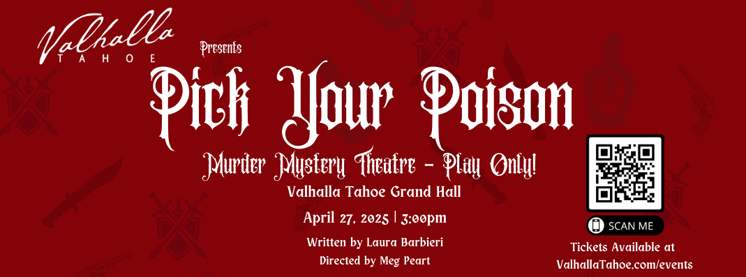 Pick Your Poison - Murder Mystery Theatre - Play Only
